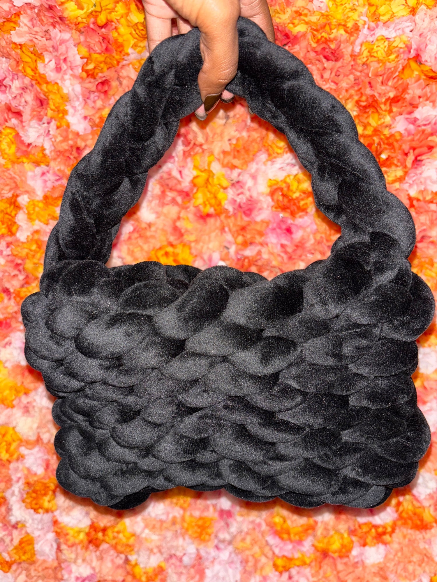 Chunky Knit Bubble Bag